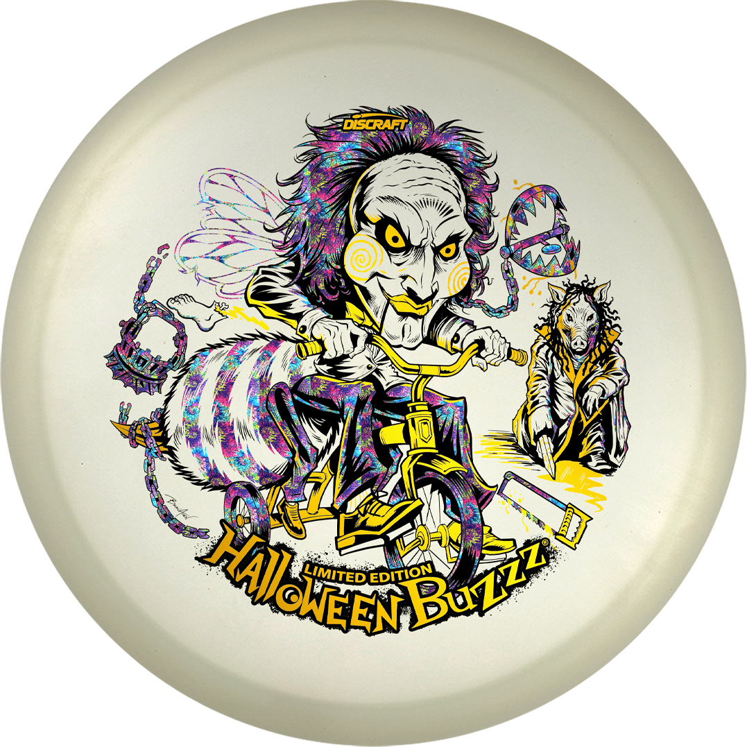 Discraft 2026 MEGA GLO Halloween Buzzz - Triple Foil