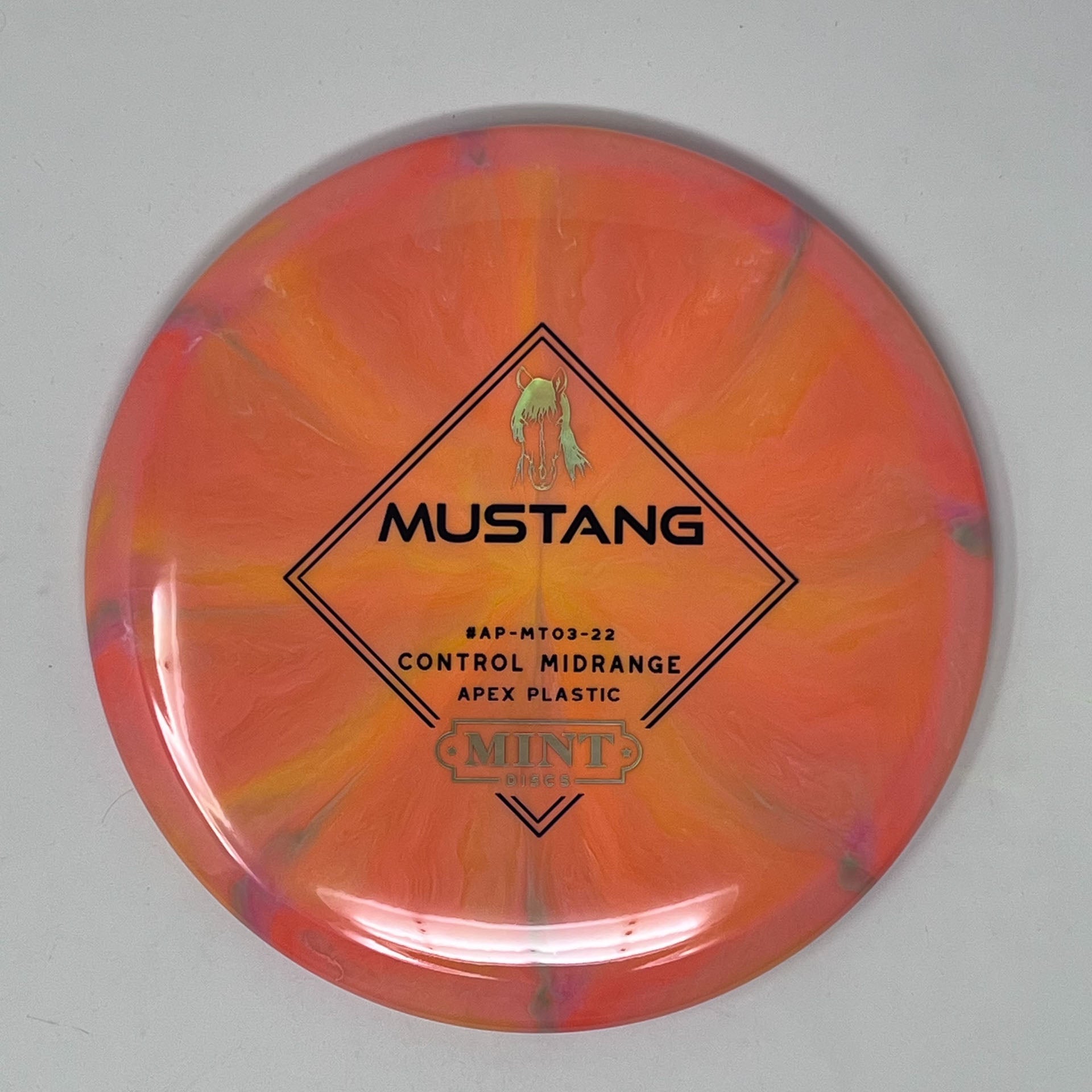 Mint Discs Swirly Apex Mustang