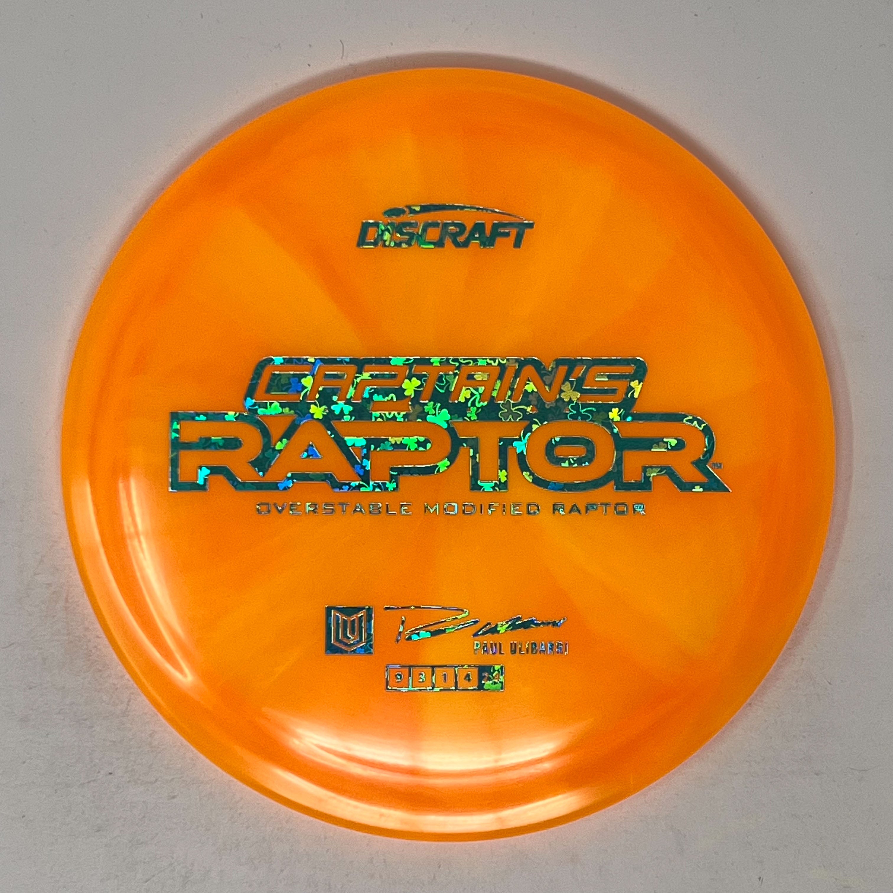 Discraft Z Swirl Captain's Raptor