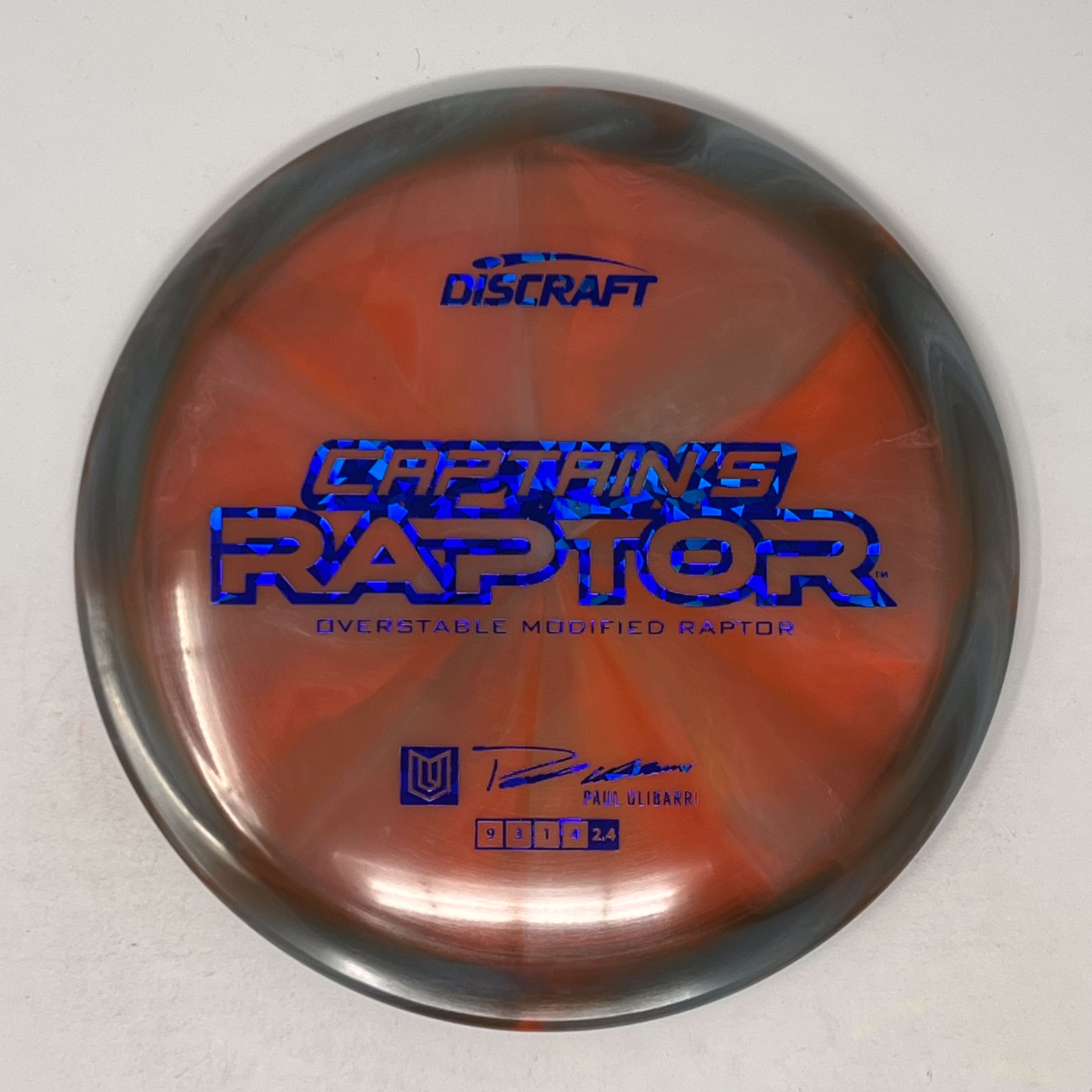 Discraft Z Swirl Captain's Raptor