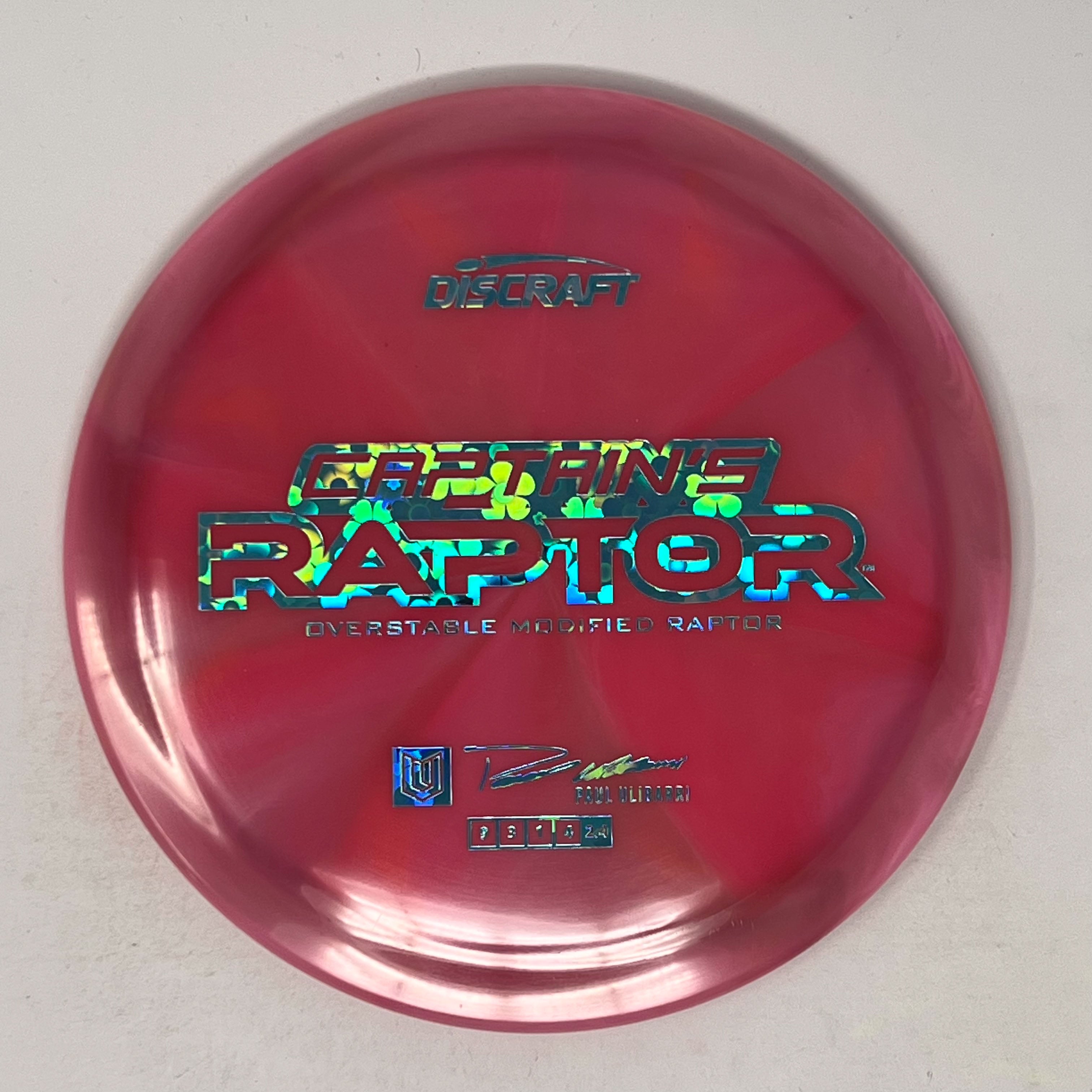 Discraft Z Swirl Captain's Raptor