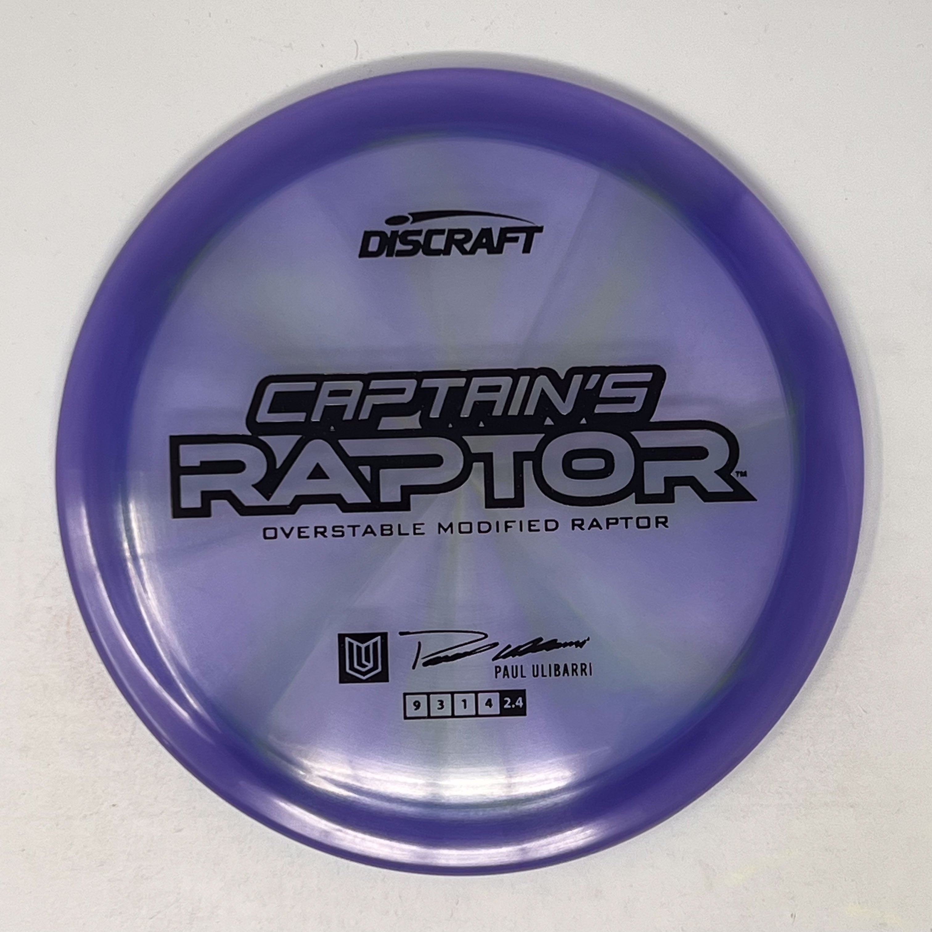 Discraft Z Swirl Captain's Raptor