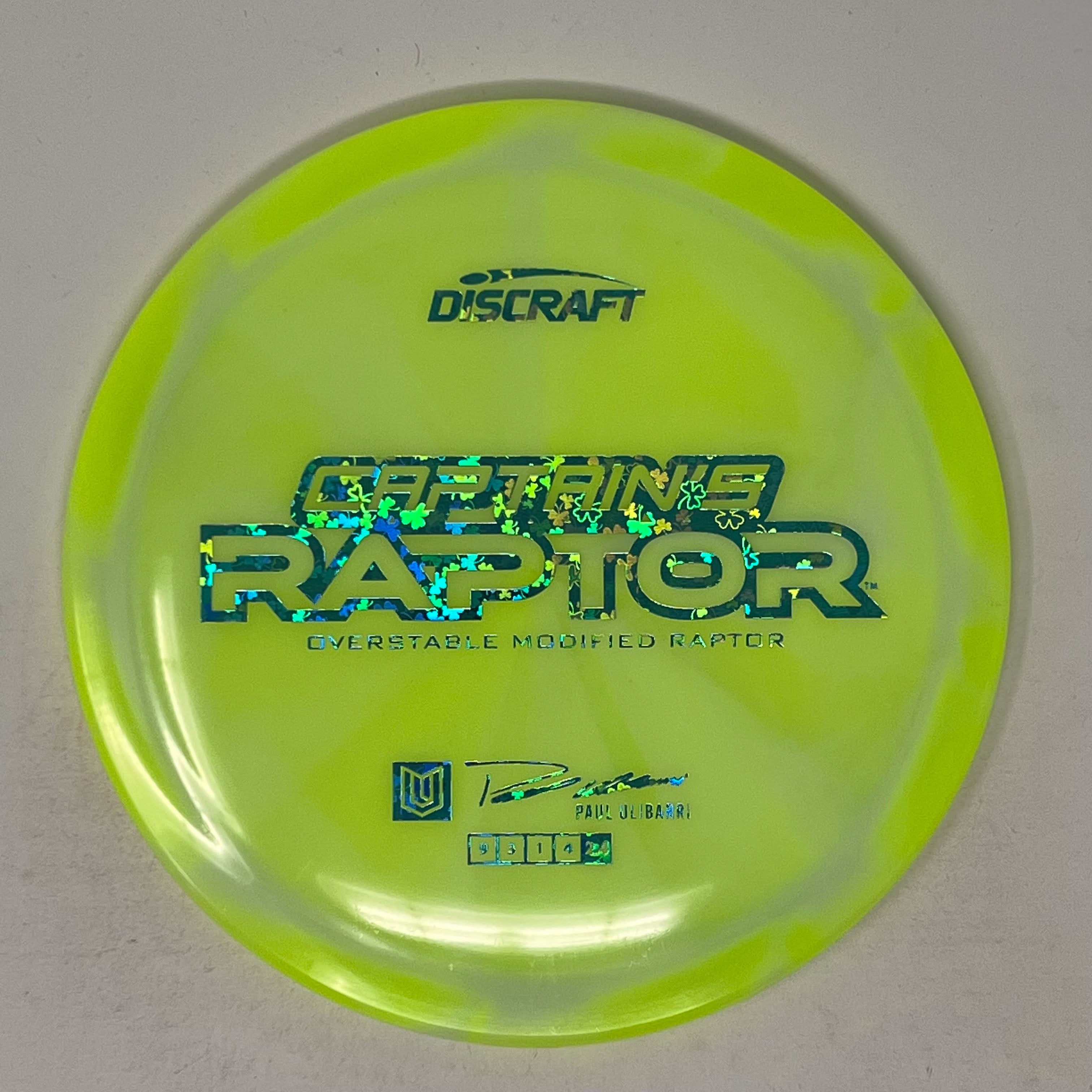 Discraft Z Swirl Captain's Raptor