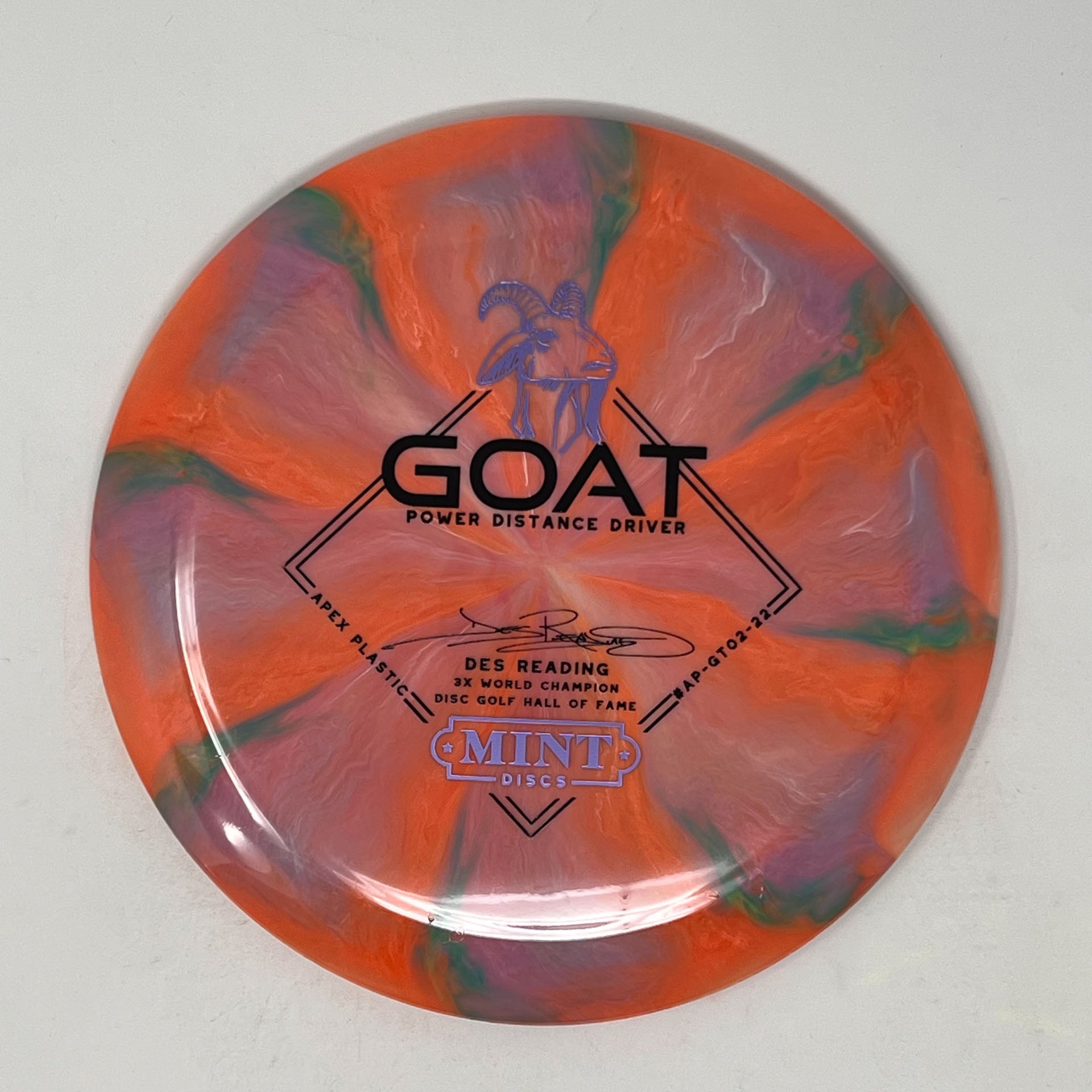 Mint Discs Apex Swirl Goat (Des Reading Signature Series)