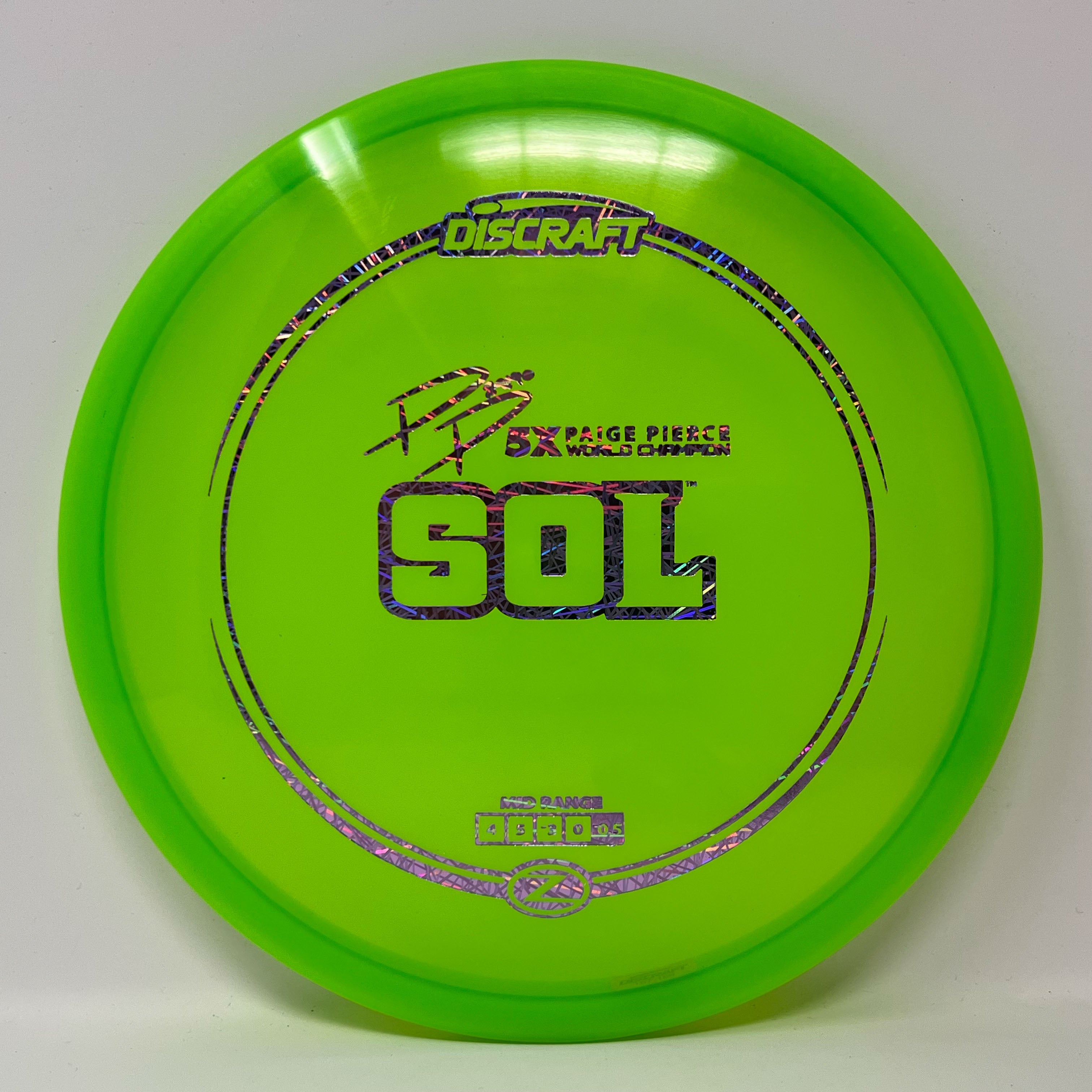 Discraft Paige Pierce Z Sol