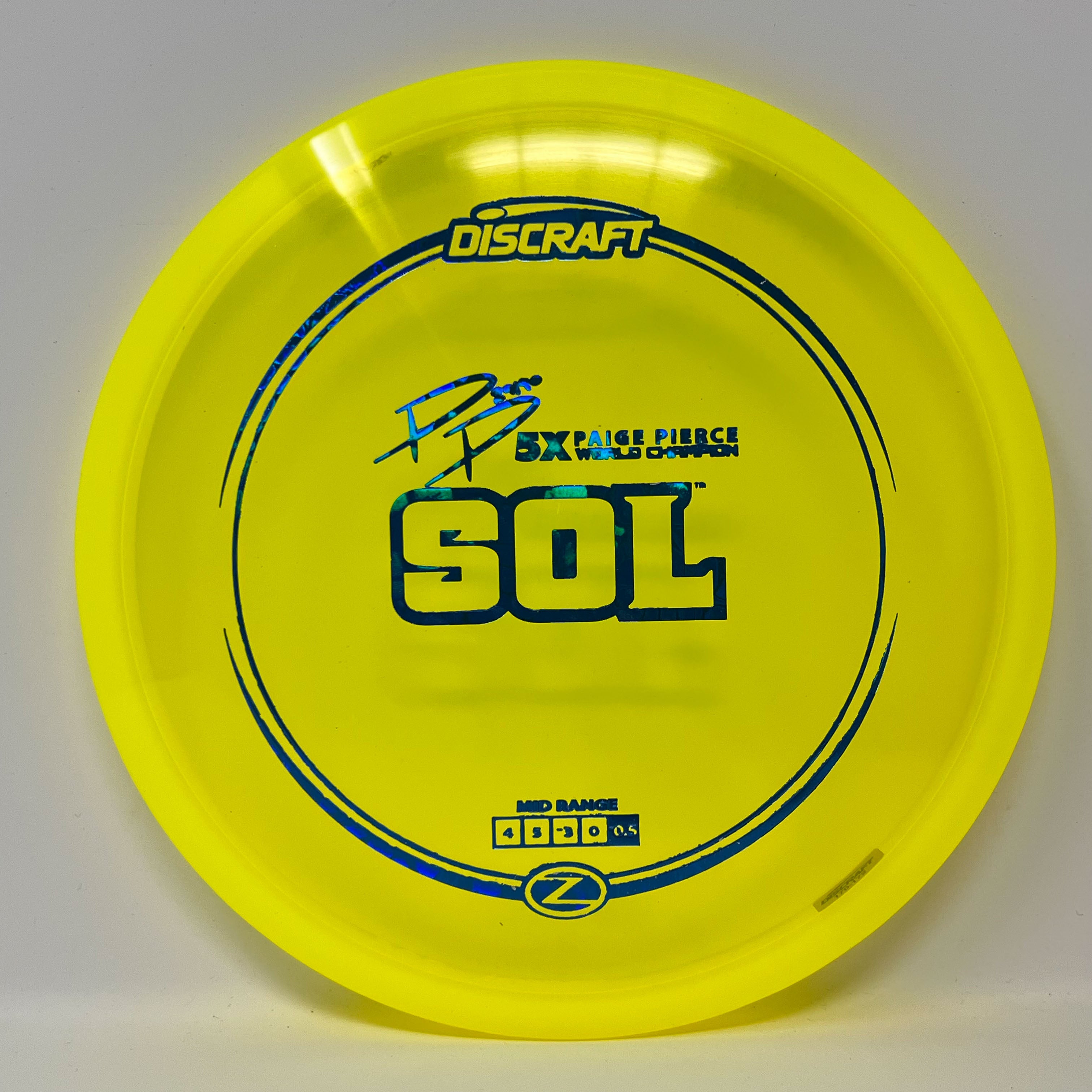 Discraft Paige Pierce Z Sol