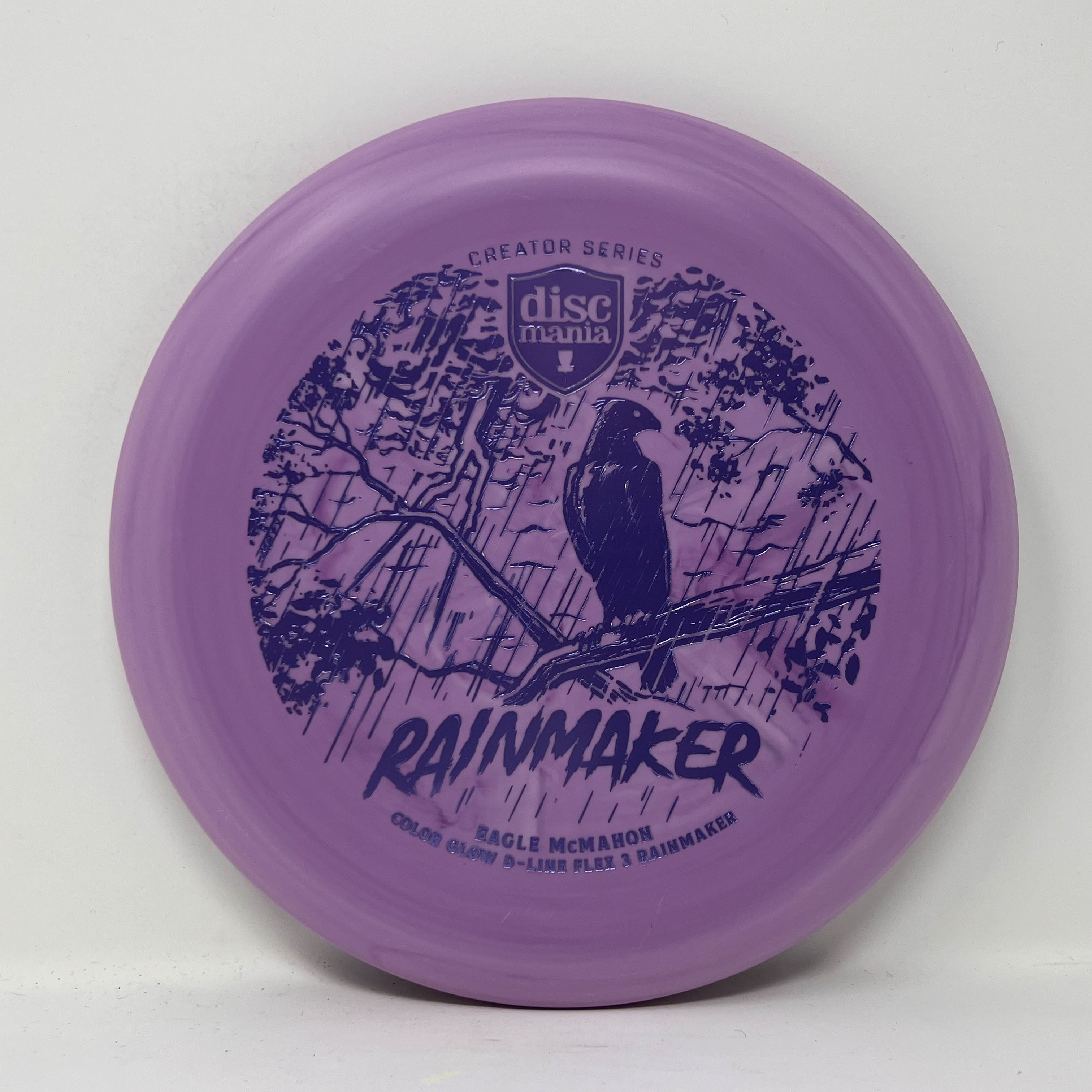 Discmania Eagle McMahon Creator Series Color Glow D-Line Rainmaker (Flex 3)