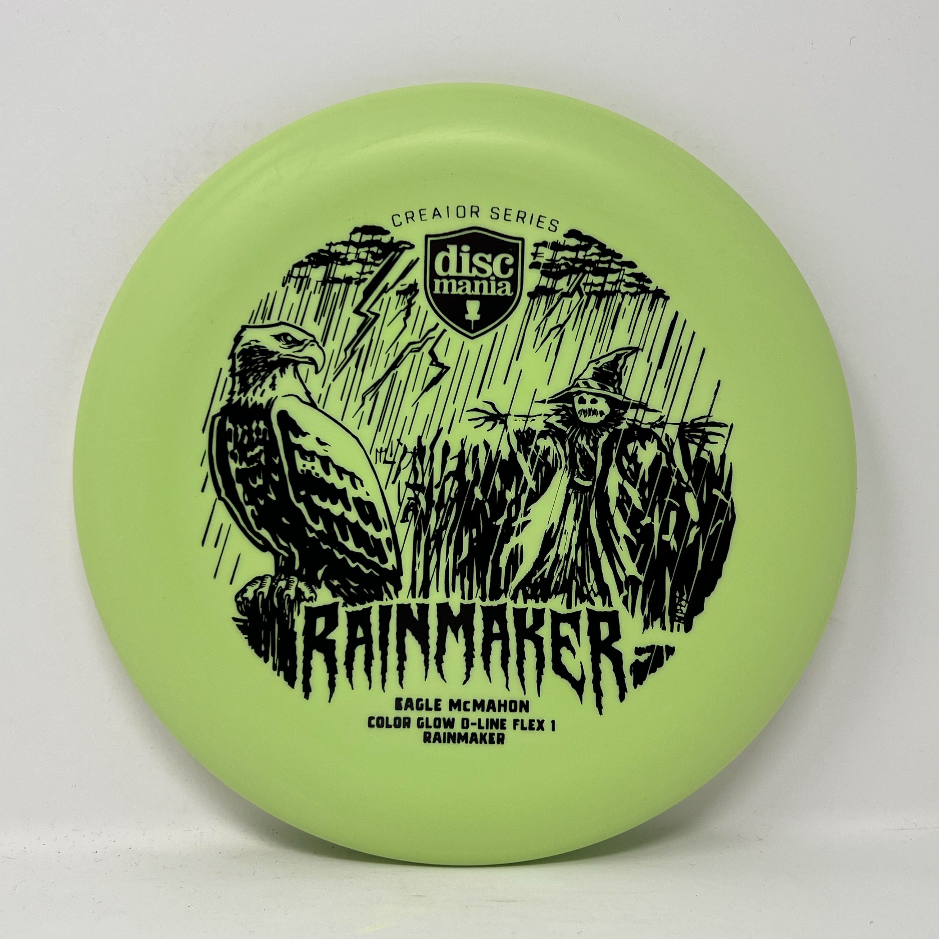 Discmania Eagle McMahon Creator Series Color Glow D-Line Rainmaker (Flex 1)