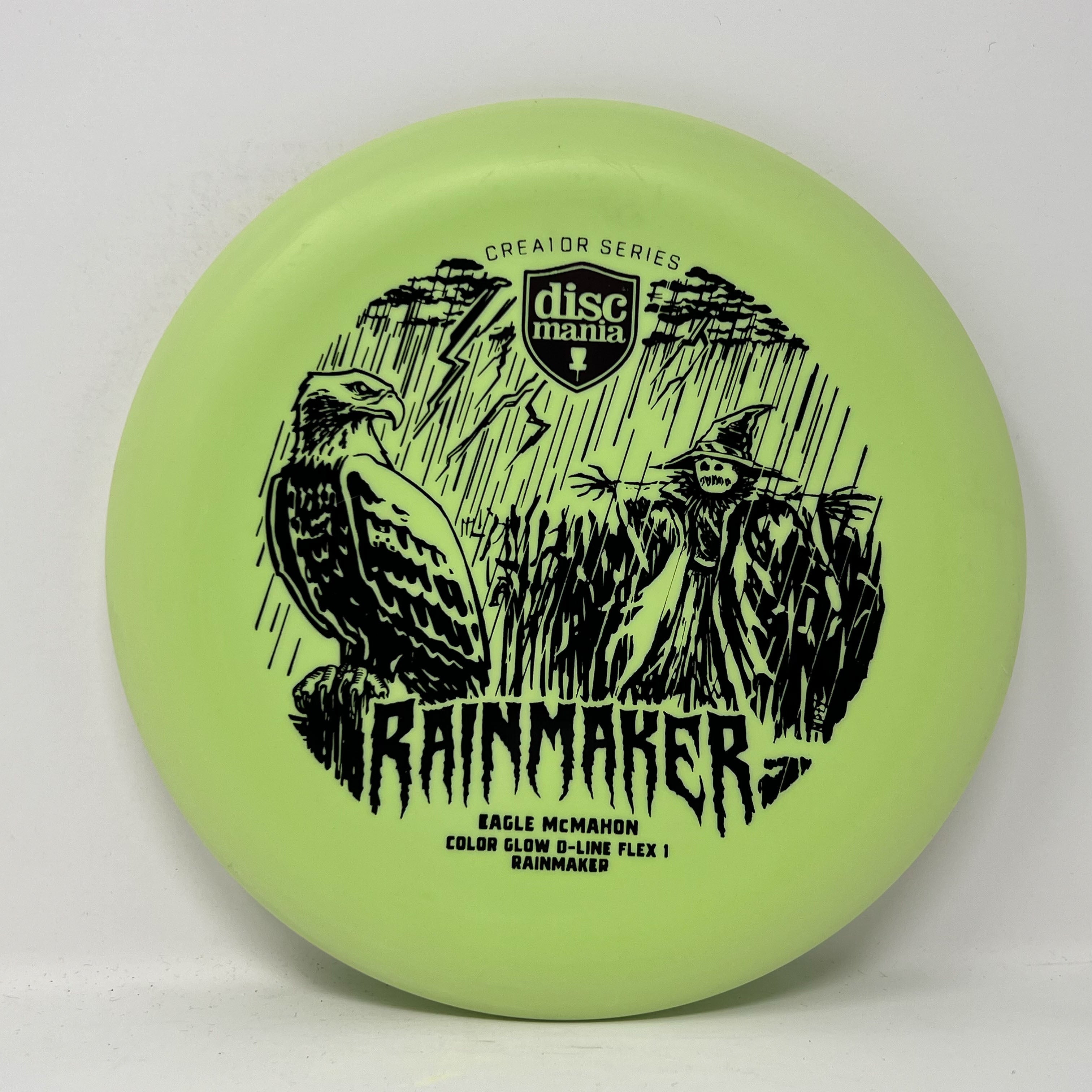 Discmania Eagle McMahon Creator Series Color Glow D-Line Rainmaker (Flex 1)