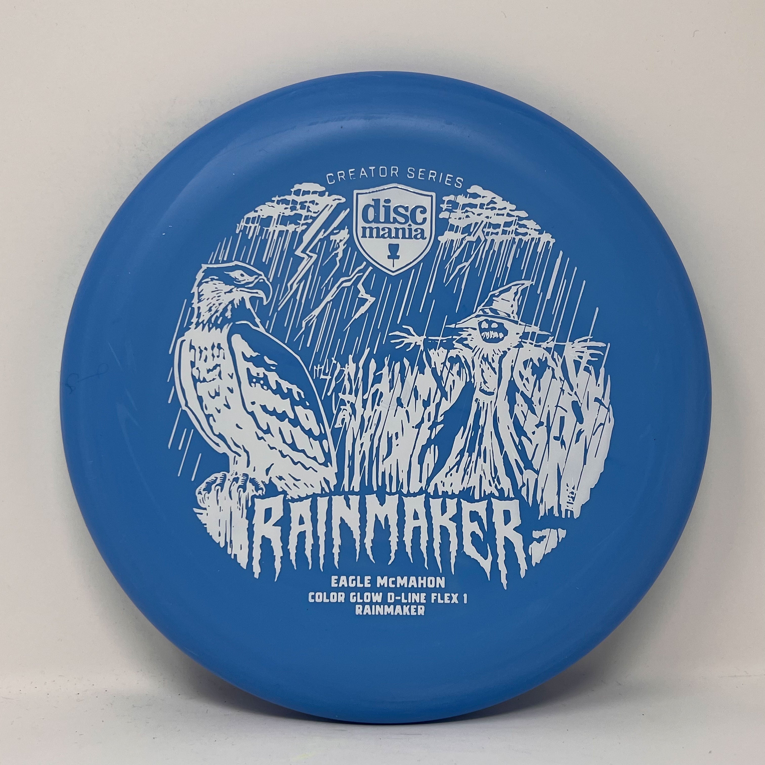 Discmania Eagle McMahon Creator Series Color Glow D-Line Rainmaker (Flex 1)