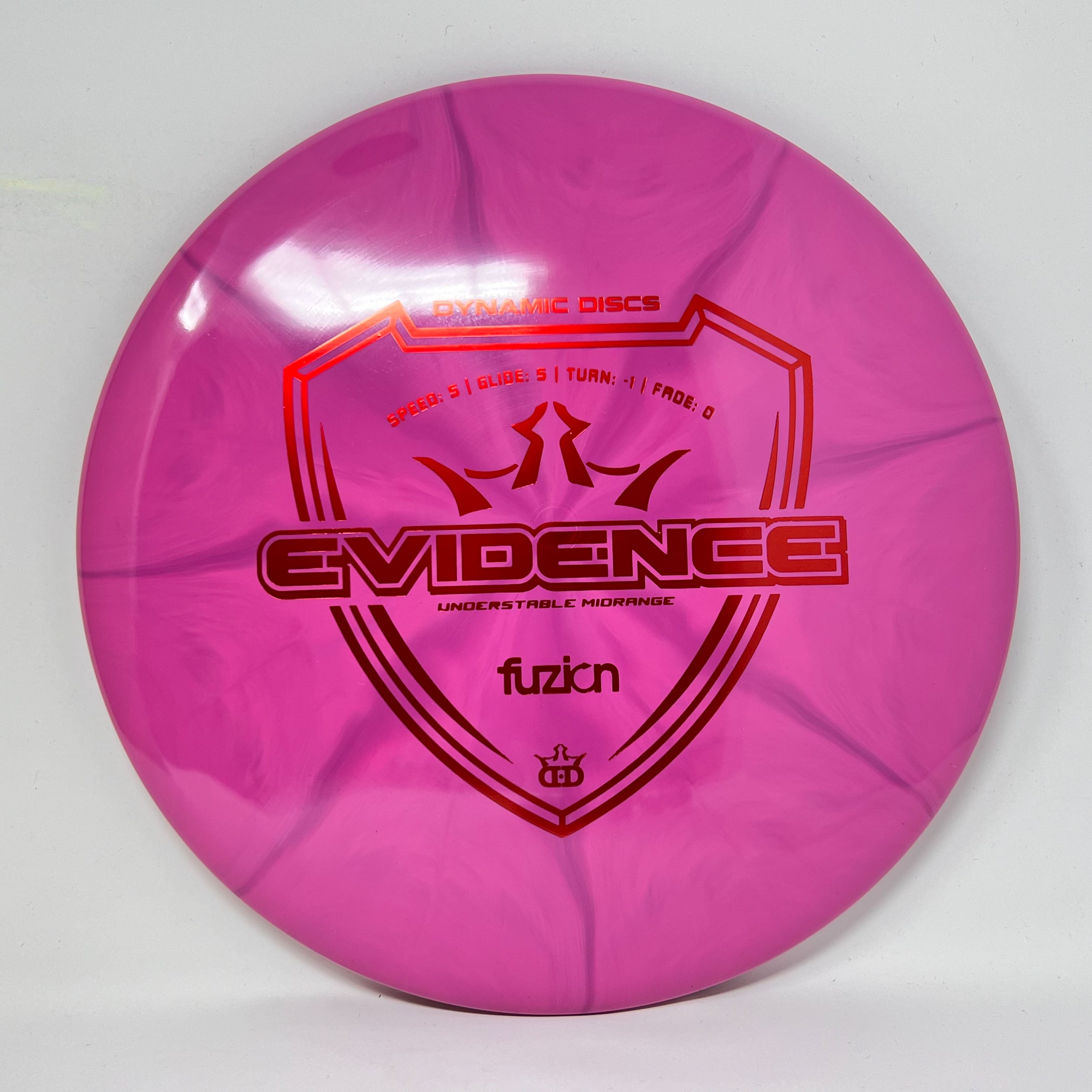 Dynamic Discs Fuzion Burst Evidence