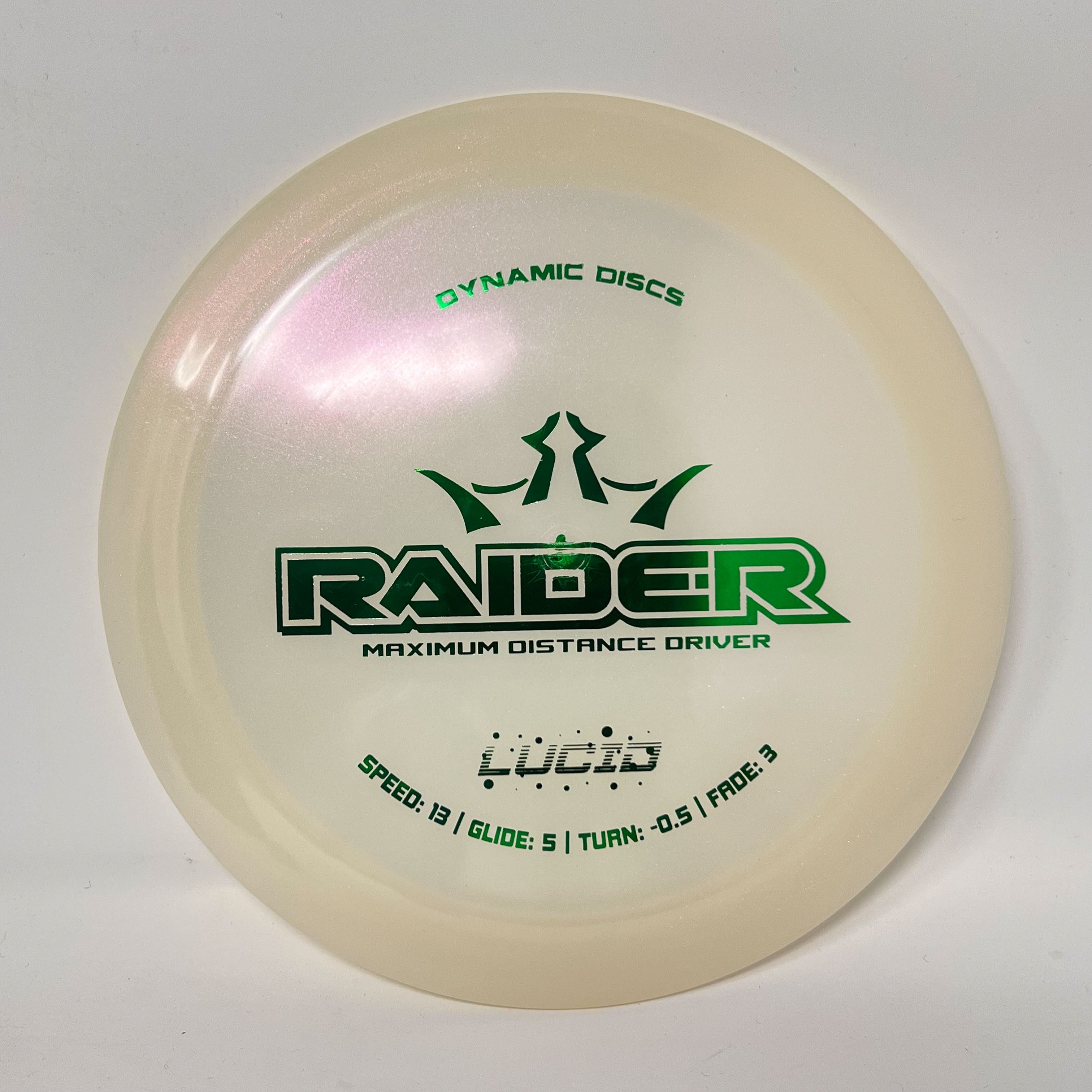 Dynamic Discs Lucid-Ice Glimmer Raider