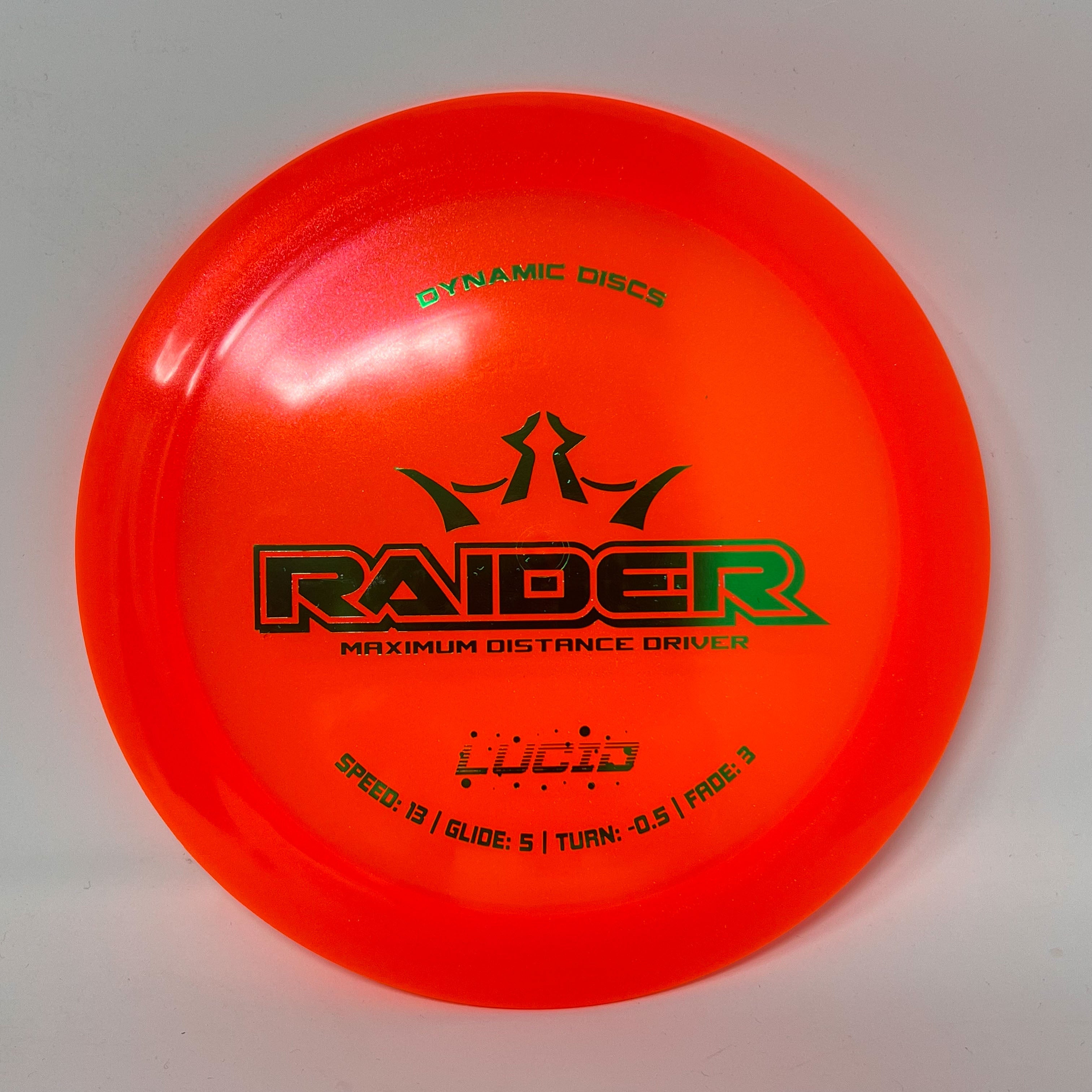 Dynamic Discs Lucid-Ice Glimmer Raider