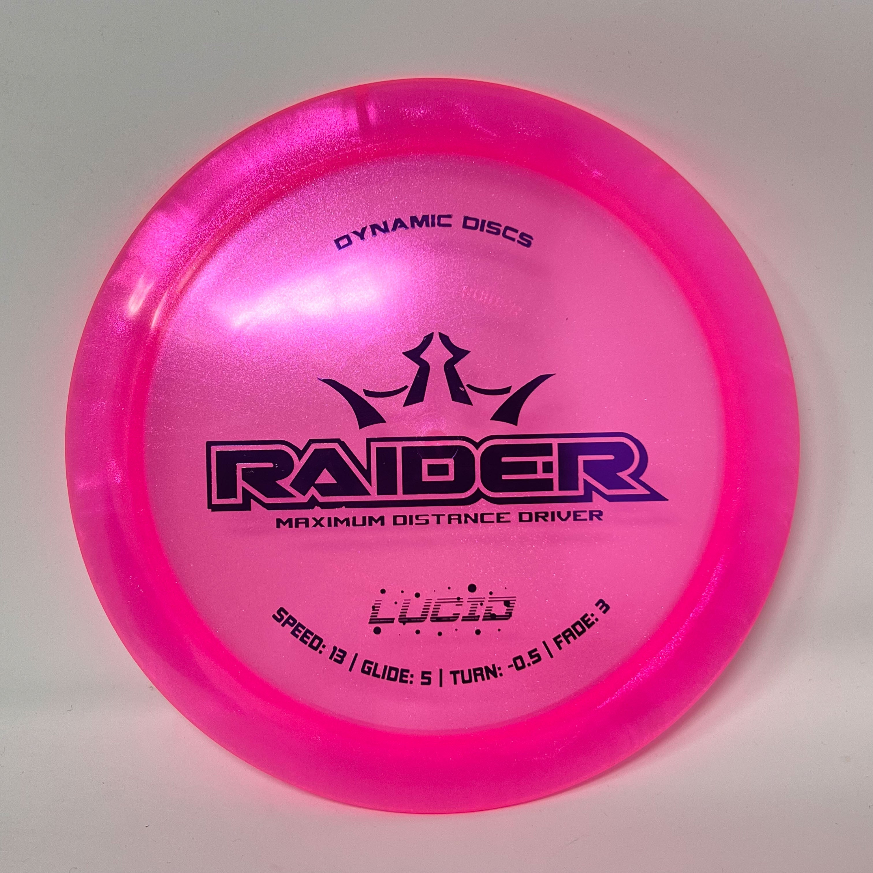 Dynamic Discs Lucid-Ice Glimmer Raider