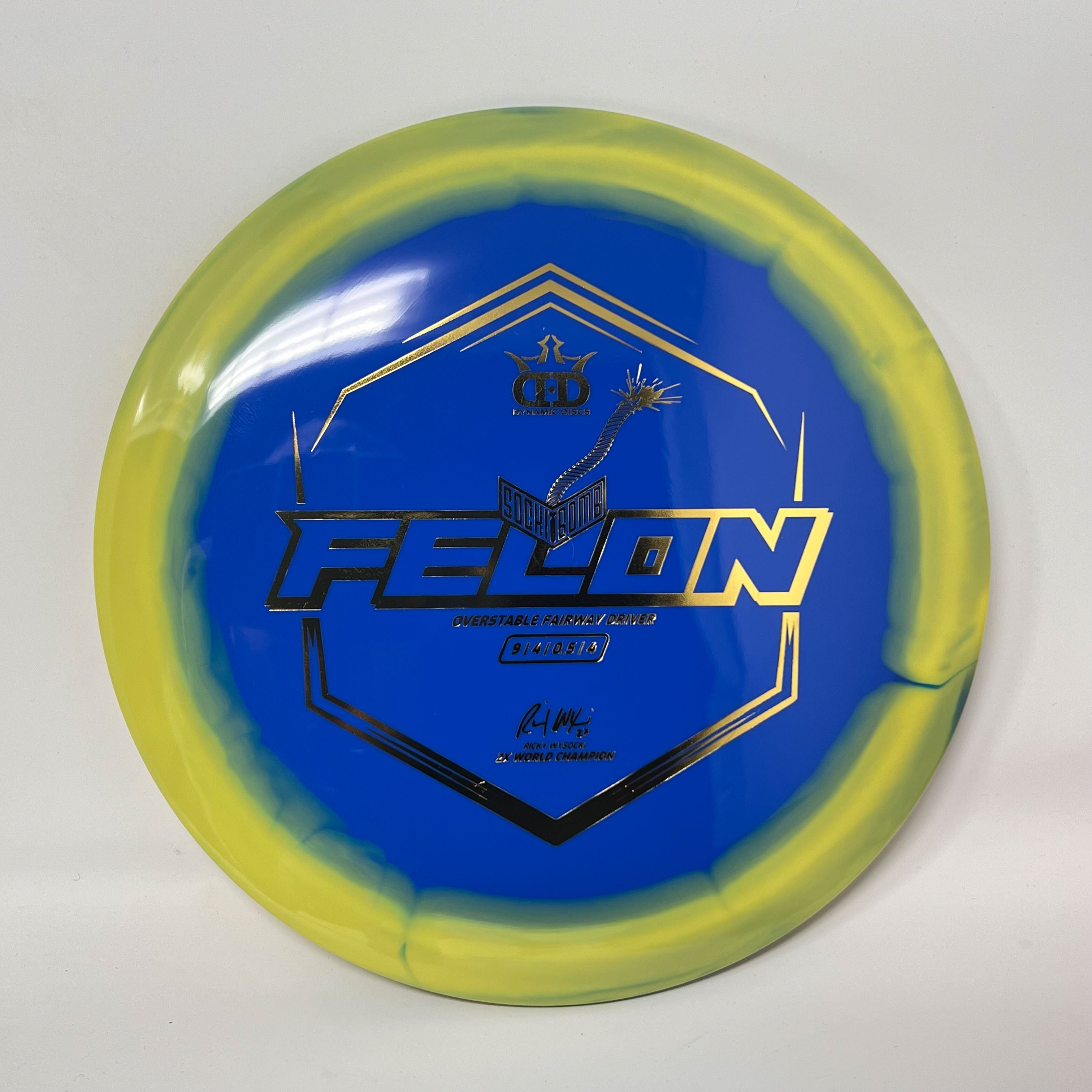 Dynamic Discs Supreme Orbit Sockibomb Felon (Ignite Stamp)