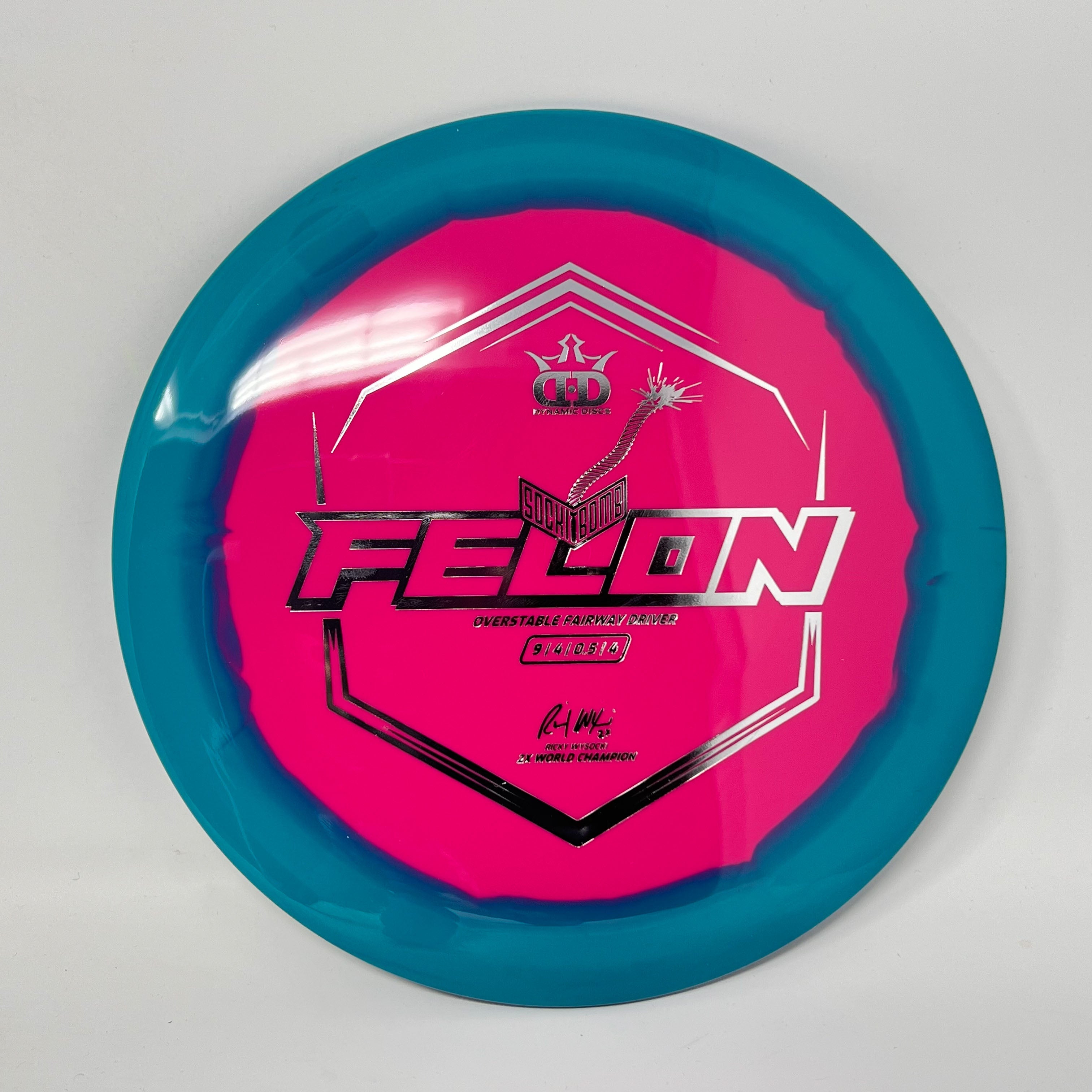 Dynamic Discs Supreme Orbit Sockibomb Felon (Ignite Stamp)