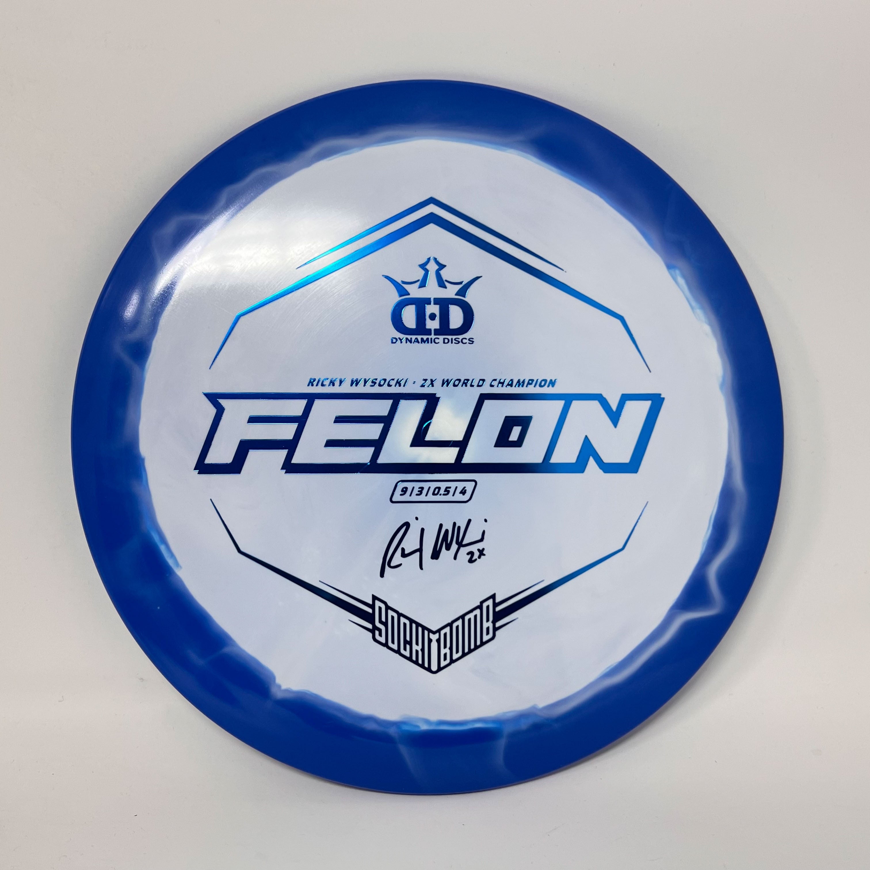 Dynamic Discs Orbit Felon (Ricky Wysocki Sockibomb Stamp)