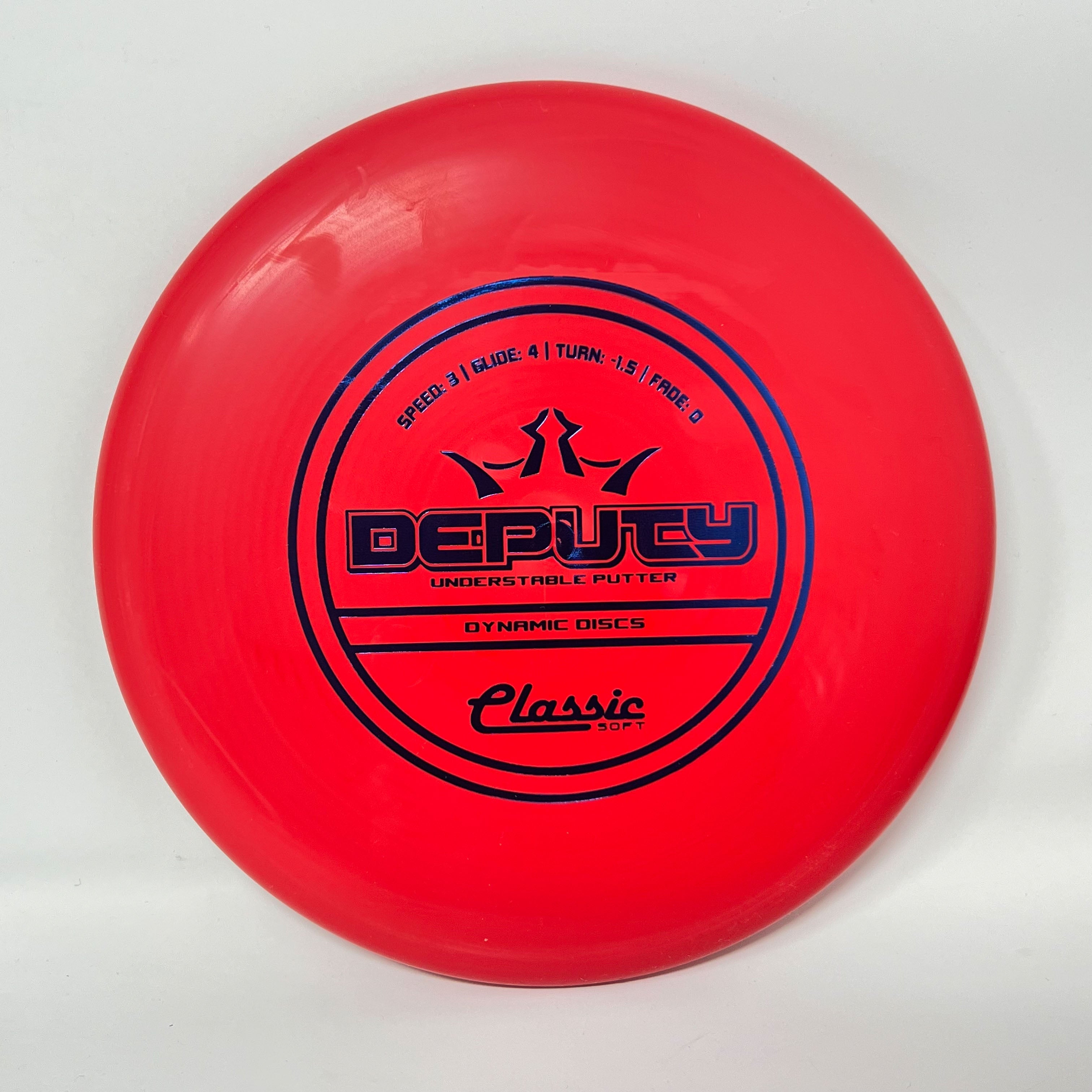 Dynamic Discs Classic Soft Deputy