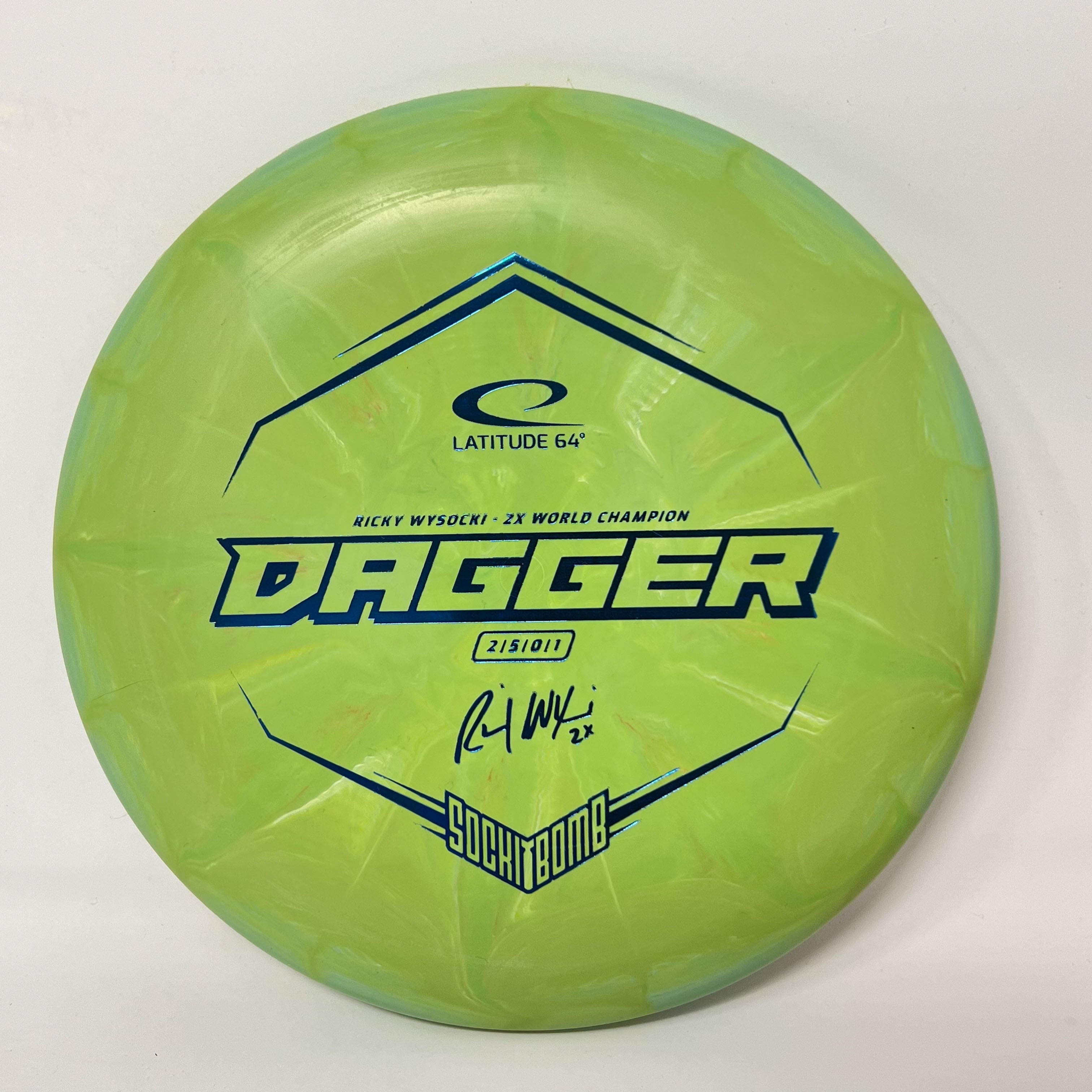 Latitude 64 Zero Hard Burst Dagger (Ricky Wysocki Sockibomb Stamp)