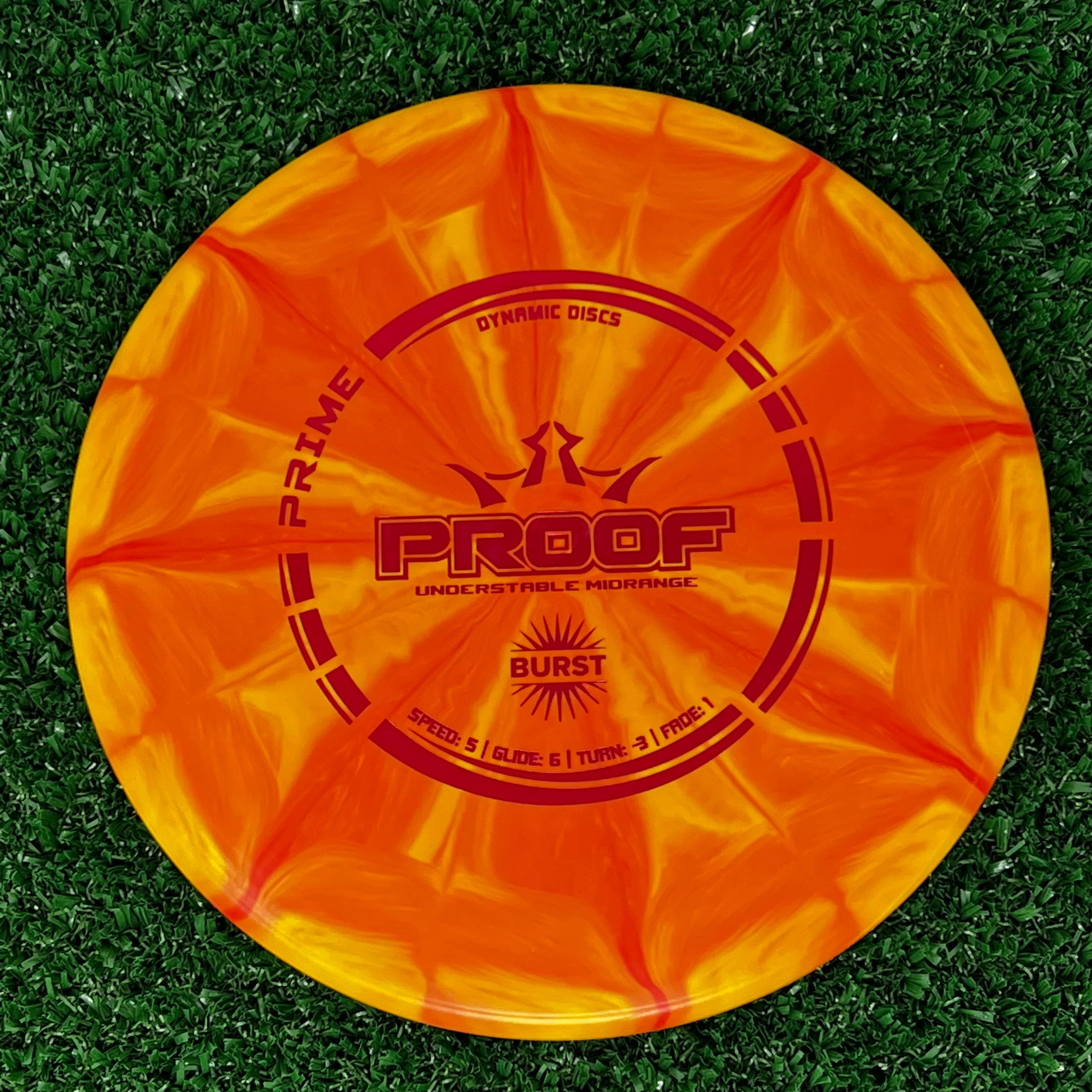 Dynamic Discs Prime Burst Proof