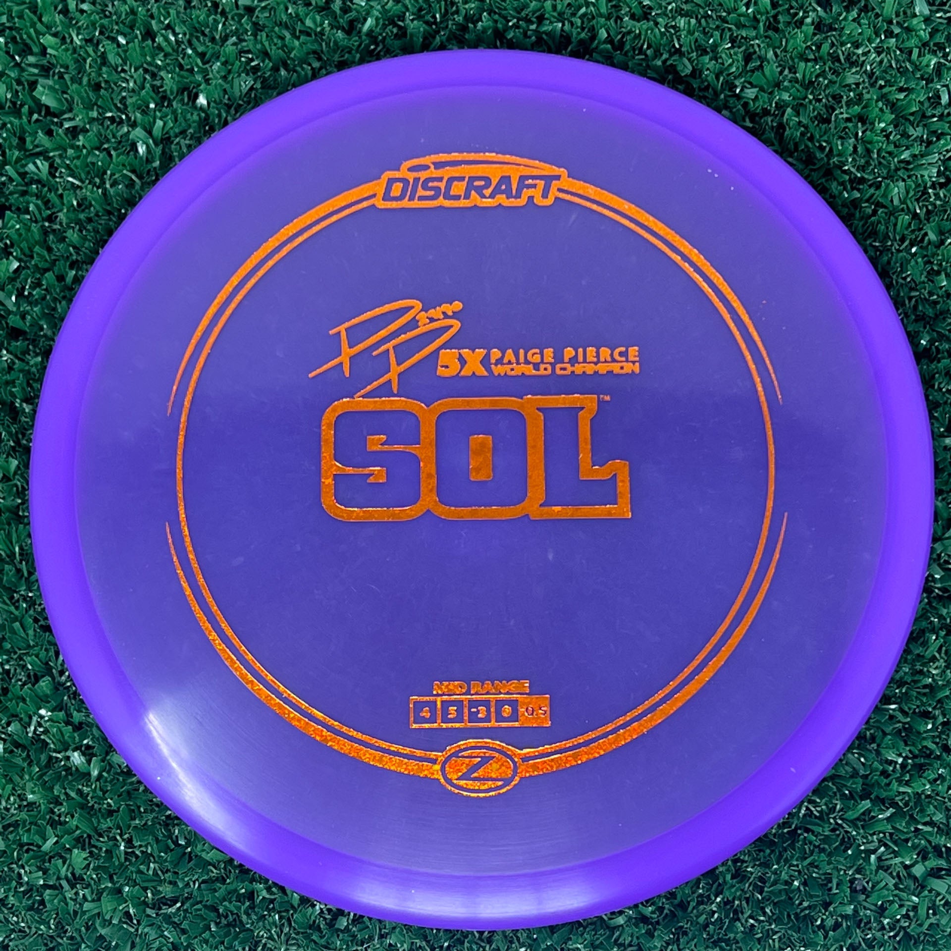 Discraft Paige Pierce Z Sol