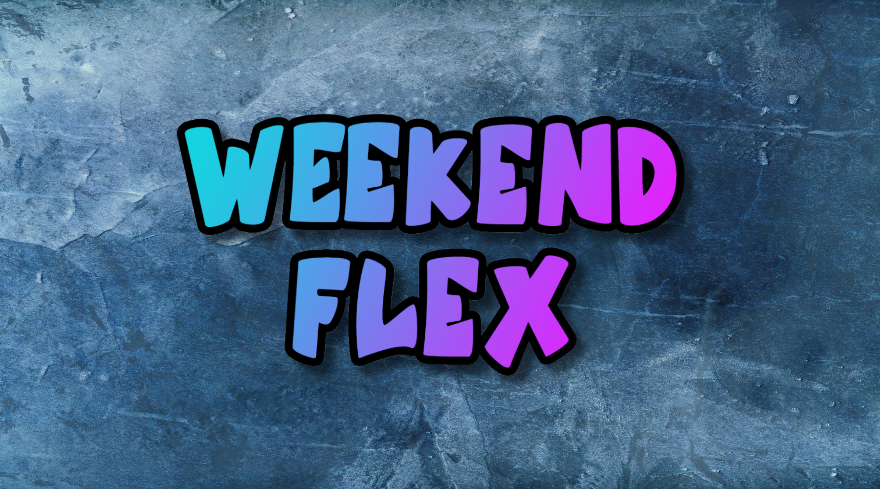 Weekend Flex League – Session 2 Schedule