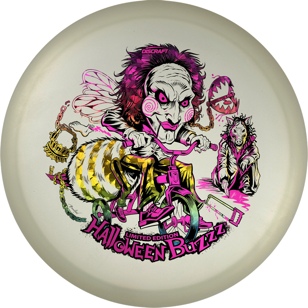 Discraft 2026 MEGA GLO Halloween Buzzz - Triple Foil