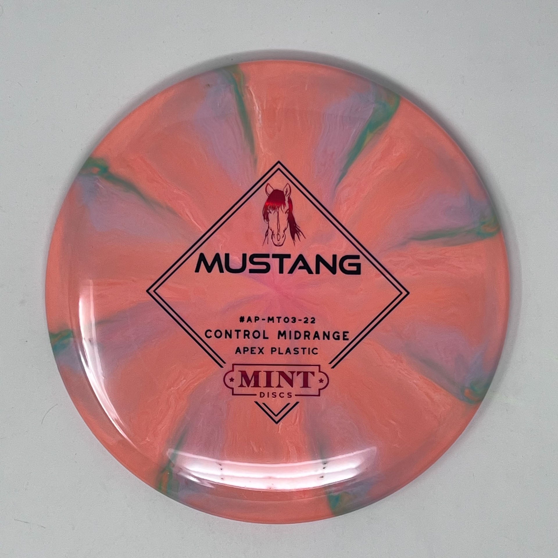 Mint Discs Swirly Apex Mustang