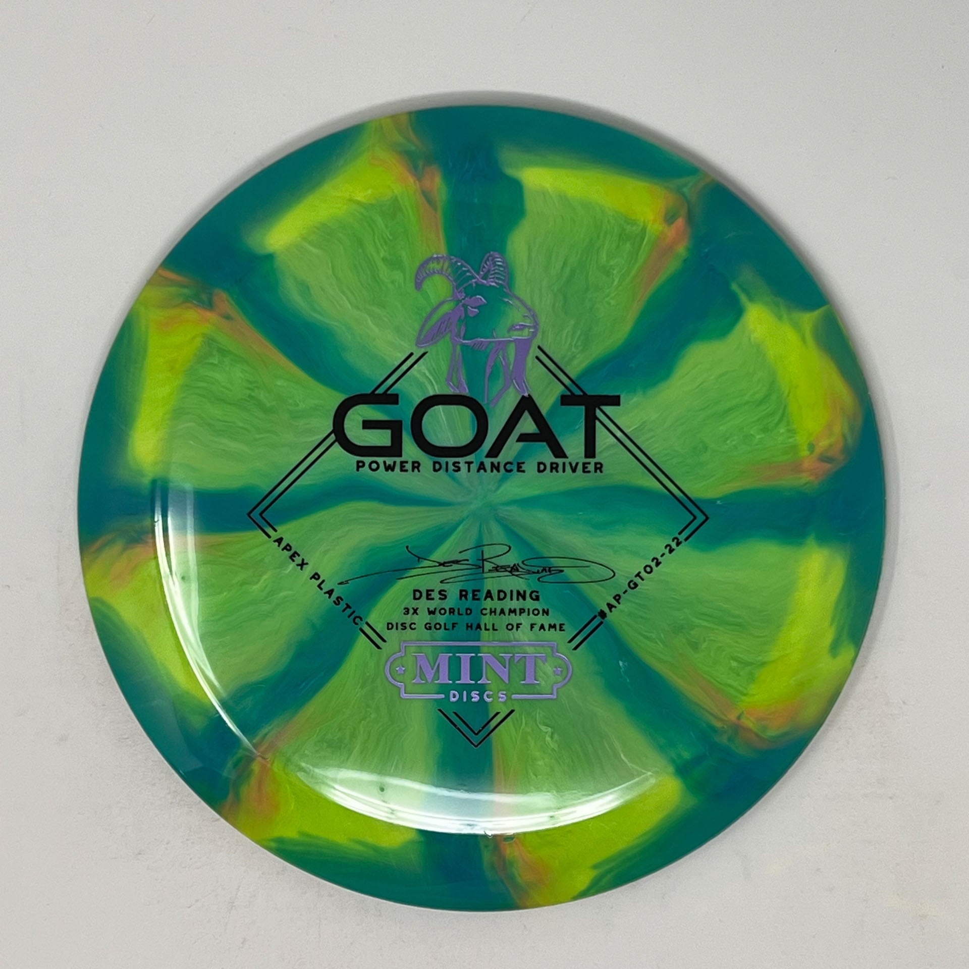 Mint Discs Apex Swirl Goat (Des Reading Signature Series)