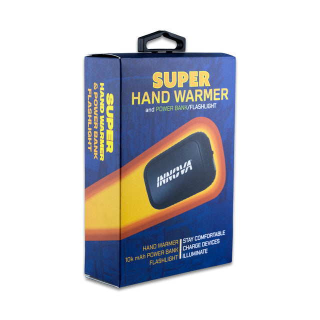Innova Super Hand Warmer & Power Bank/Flashlight