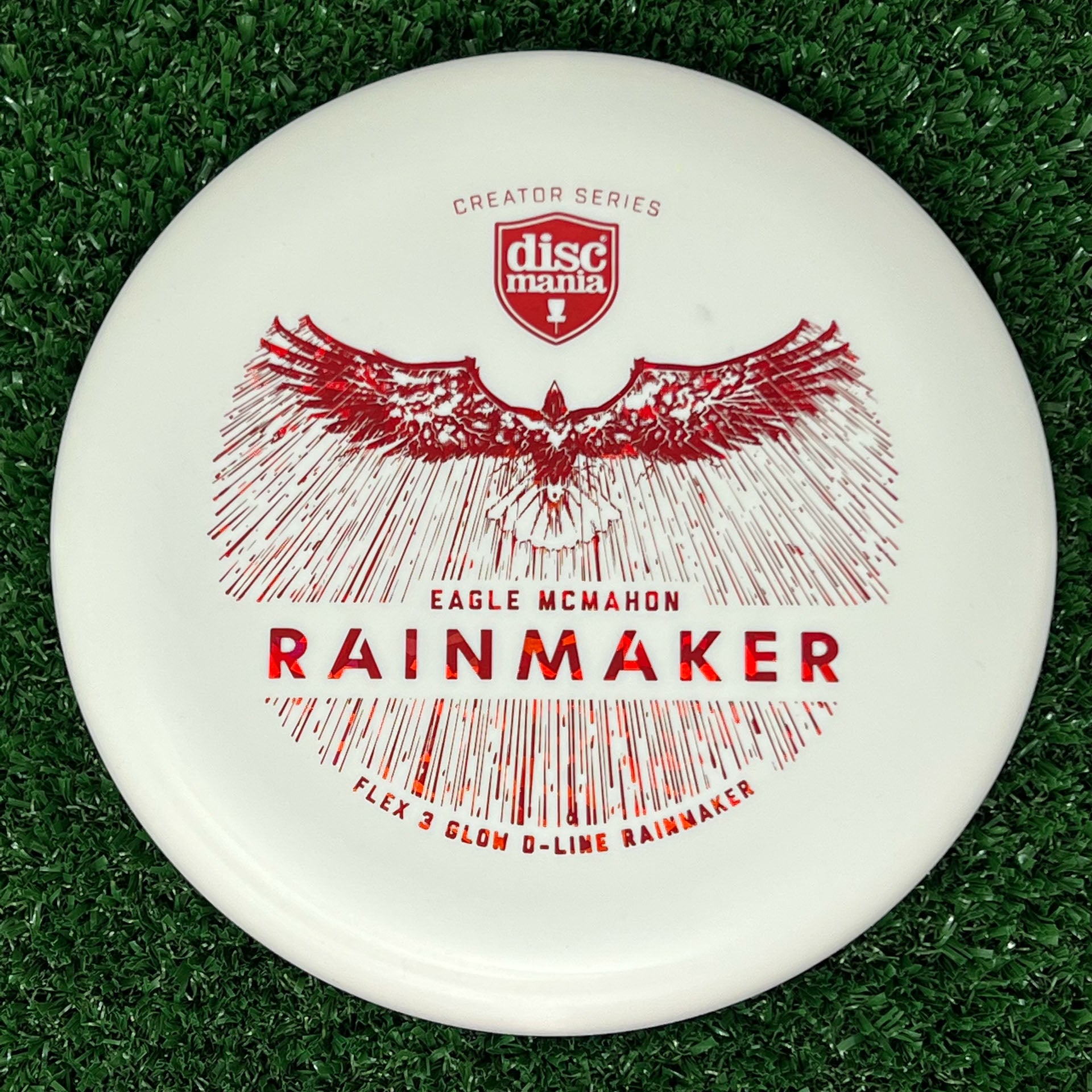 Discmania Eagle McMahon Creator Series Glow D-Line Rainmaker (Flex 3)