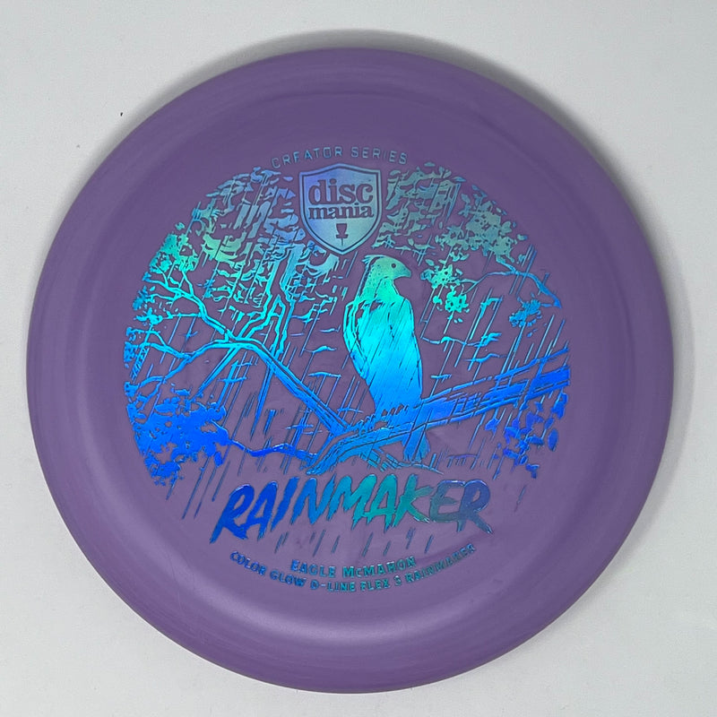 Discmania Eagle McMahon Creator Series Color Glow D-Line Rainmaker (Flex 3)