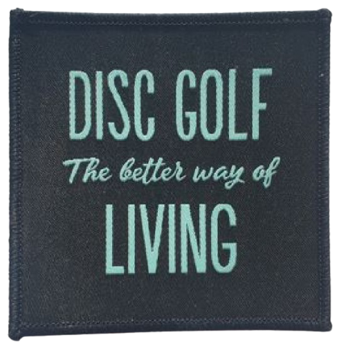 Kastaplast Sew-On Patch (Disc Golf - The Better Way of Living)